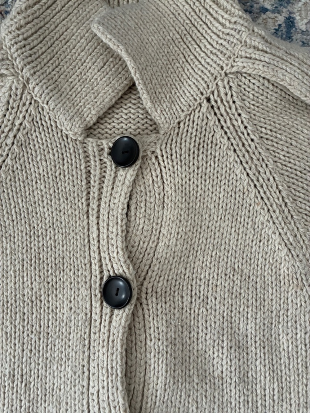 Apt. 9 Taupe Button-Front Knit Cape